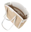 VALENTINO Demetra Shopping Bag Natur / Bianco