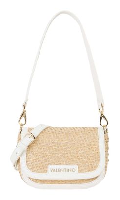 VALENTINO Demetra Flap Bag Natur / Bianco