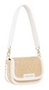 VALENTINO Demetra Flap Bag Natur / Bianco