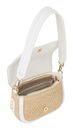 VALENTINO Demetra Flap Bag Natur / Bianco