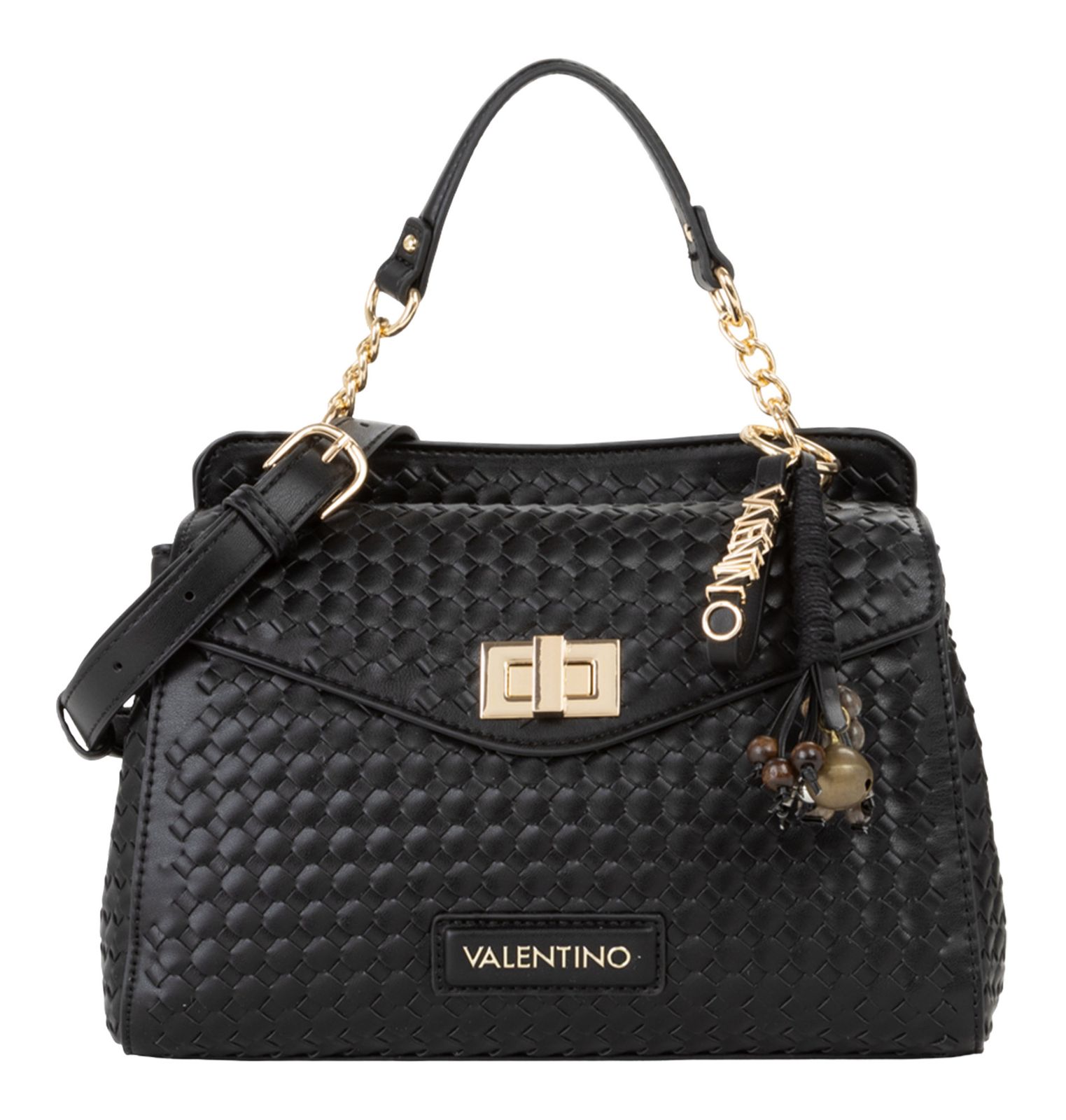 VALENTINO Gea Satchel Bag Nero