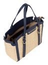 VALENTINO Demetra Shopping Bag Naturale / Blu
