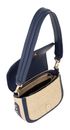 VALENTINO Demetra Flap Bag Naturale / Blu