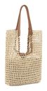 FREDsBRUDER Sun Carrier Collection High Shopper Natural Straw & Desert Brown