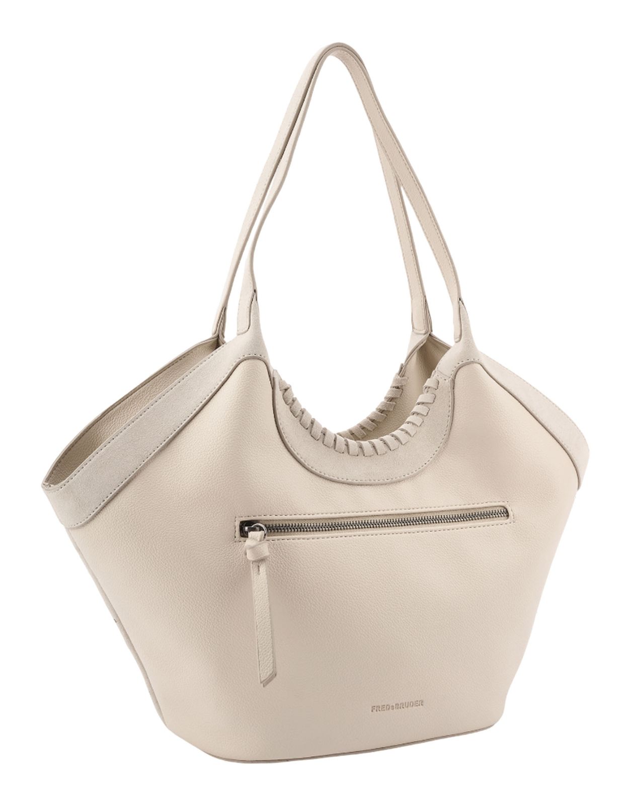 FREDsBRUDER Hey Lovely Collection Midi Shopper M Creamy Cream FREDsBRUDER Hey Lovely Collection Midi Shopper M Creamy Cream