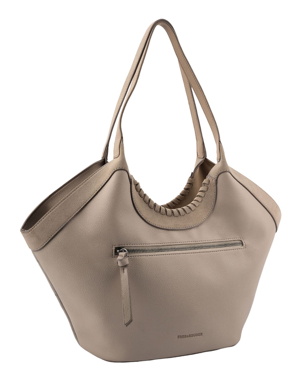 FREDsBRUDER Hey Lovely Collection Midi Shopper M Soft Taupe FREDsBRUDER Hey Lovely Collection Midi Shopper M Soft Taupe
