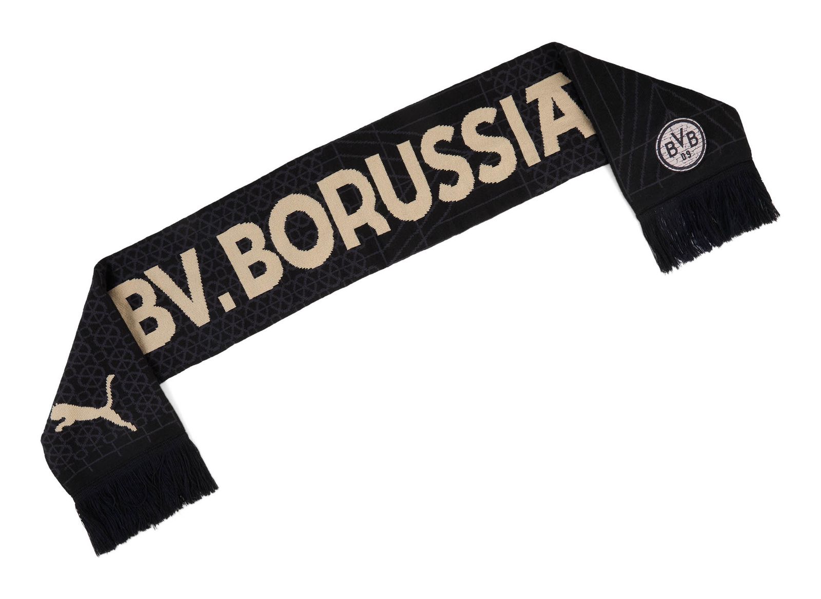 PUMA BVB Culture Scarf Black