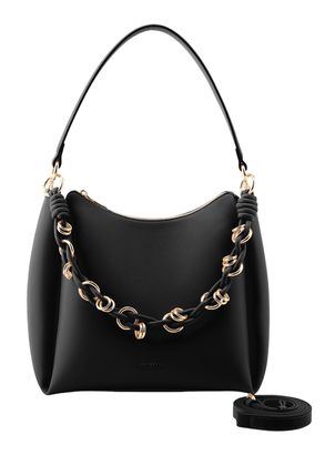 SEIDENFELT MANUFAKTUR Sundby Hobo Bag Black SEIDENFELT MANUFAKTUR Sundby Hobo Bag Black