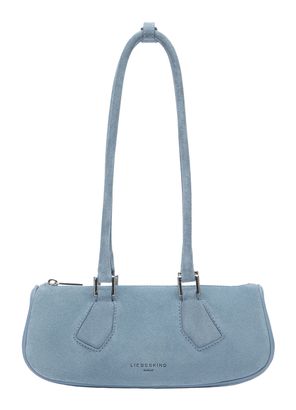 LIEBESKIND BERLIN Satchel Bag S Blue Denim Suede