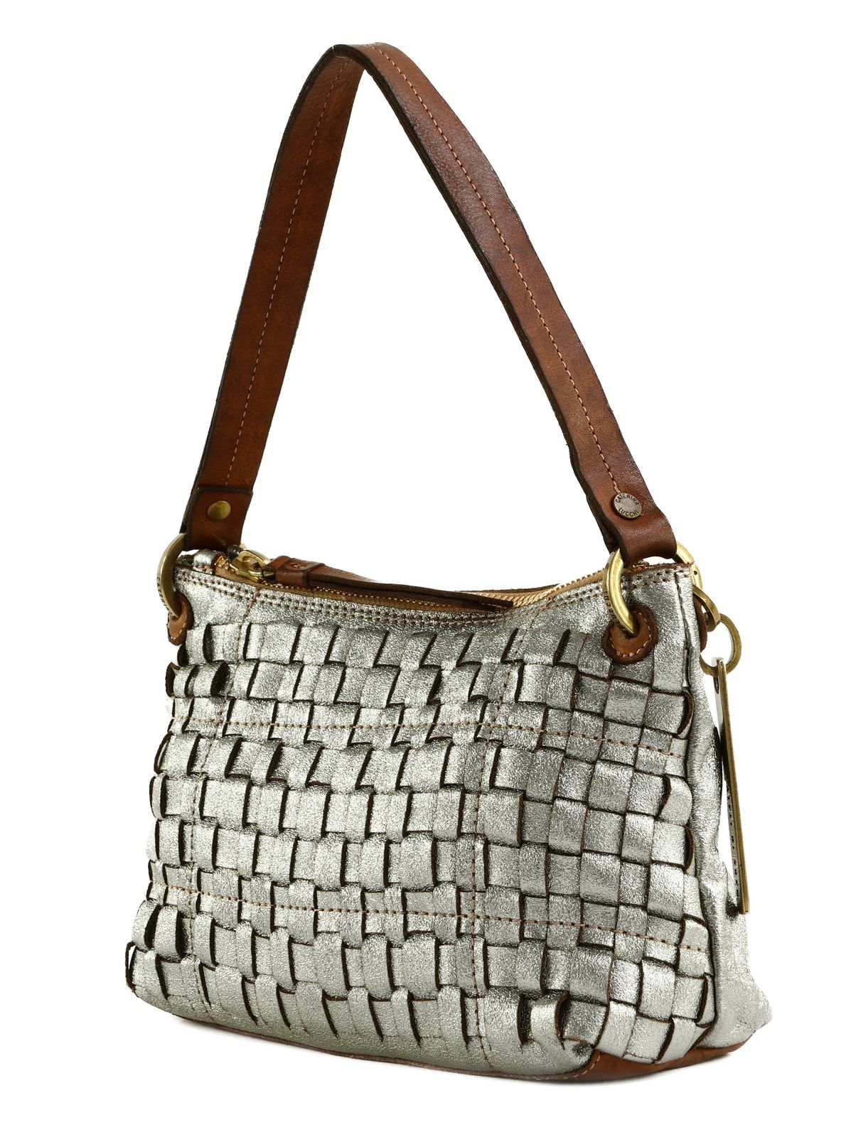 CATERINA LUCCHI Asia Shoulder Bag S Acciaio + T / Burro CATERINA LUCCHI Asia Shoulder Bag S Acciaio + T / Burro
