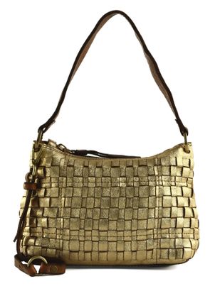 CATERINA LUCCHI Asia Shoulder Bag S Oro + T / Burro