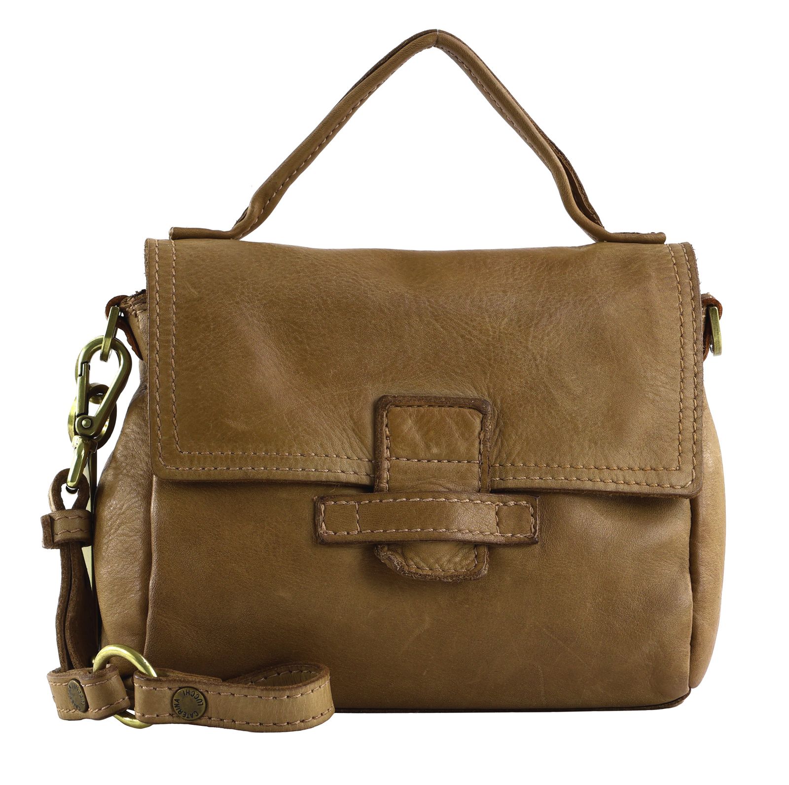 CATERINA LUCCHI Maria Shoulder Bag XS Burro