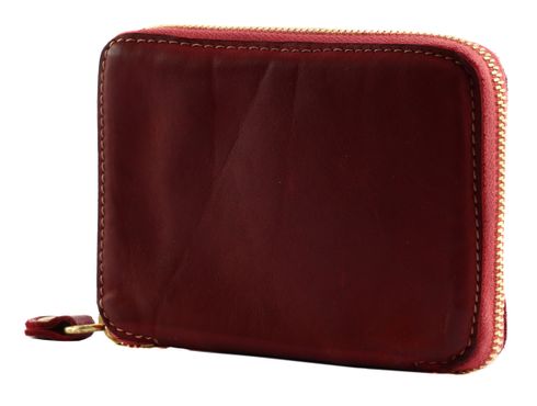 CATERINA LUCCHI Nina Wallet Small Zip Around Cardinale