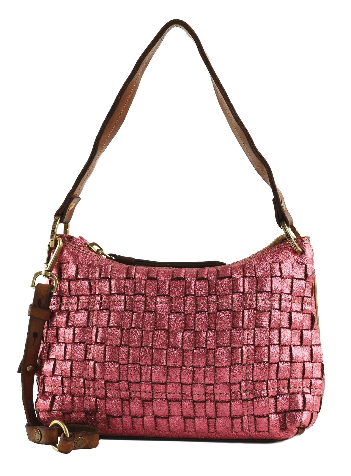 CATERINA LUCCHI Asia Shoulder Bag S Rosa + T / Burro
