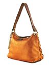 CATERINA LUCCHI Asia Shoulder Bag S Arancio + T / Burro