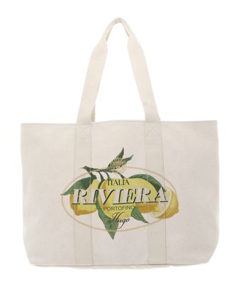 HUGO Becky Shopper Open White