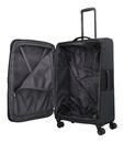 travelite Corsiica 4W Trolley L+ / M+ / S+ / Boarding Bag Black