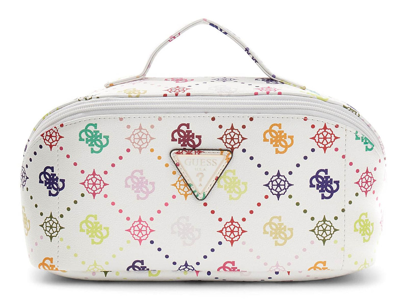 GUESS Silia LRG Cosmetic Travel Bag Multi Logo