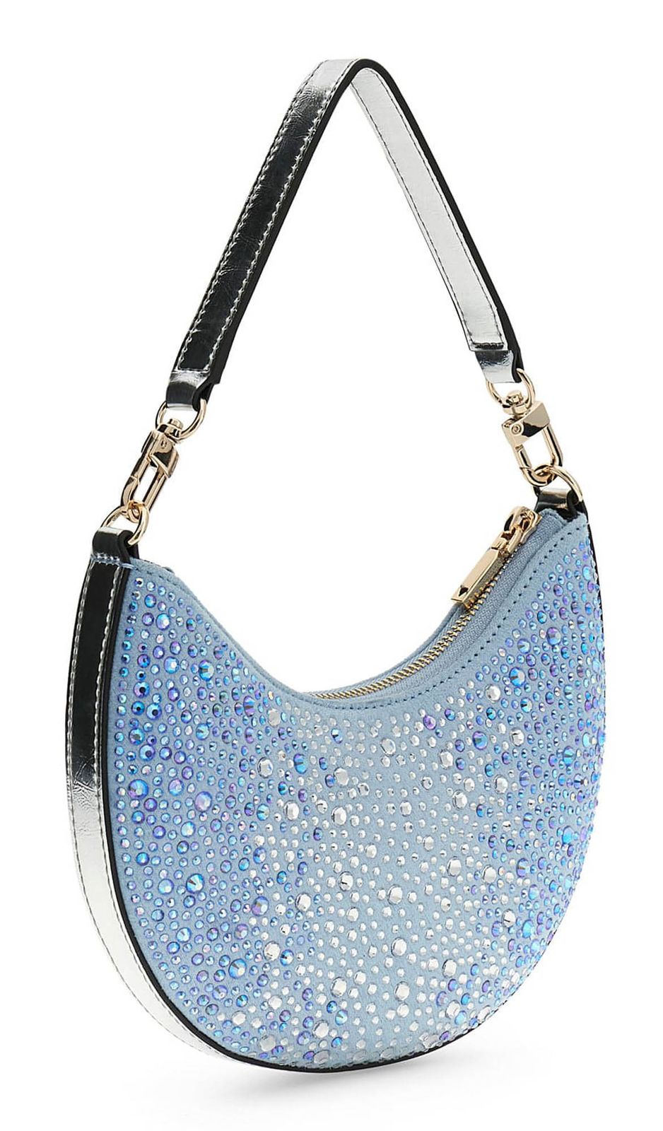 GUESS Tasmin Mini Shoulder Bag Light Blue GUESS Tasmin Mini Shoulder Bag Light Blue