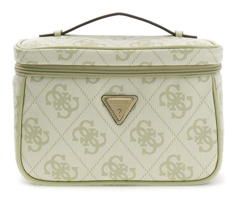 GUESS Toiletry Train Case Sage Logo GUESS Toiletry Train Case Sage Logo