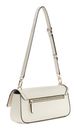 GUESS Dovie Flap Shoulder Bag Cream White