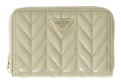 GUESS Cheryl SLG Zip Around Wallet M Sage GUESS Cheryl SLG Zip Around Wallet M Sage