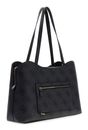 GUESS Janie Logo Tote Bag Coal Logo