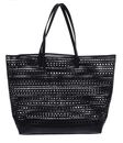 Ted Baker Leiiyla Laser Cut Oversized Tote Bag Black Ted Baker Leiiyla Laser Cut Oversized Tote Bag Black
