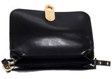 Ted Baker KKassie Twist Lock Detail Raffia Crossbody Bag S Black Ted Baker KKassie Twist Lock Detail Raffia Crossbody Bag S Black