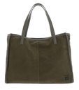 Ted Baker Annieyy TB Script Detail Large Suede Tote Dk - Green Ted Baker Annieyy TB Script Detail Large Suede Tote Dk - Green