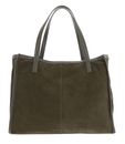 Ted Baker Annieyy TB Script Detail Large Suede Tote Dk - Green Ted Baker Annieyy TB Script Detail Large Suede Tote Dk - Green