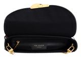 Ted Baker Ddalie Leather Statement Hardware Clutch Black Ted Baker Ddalie Leather Statement Hardware Clutch Black