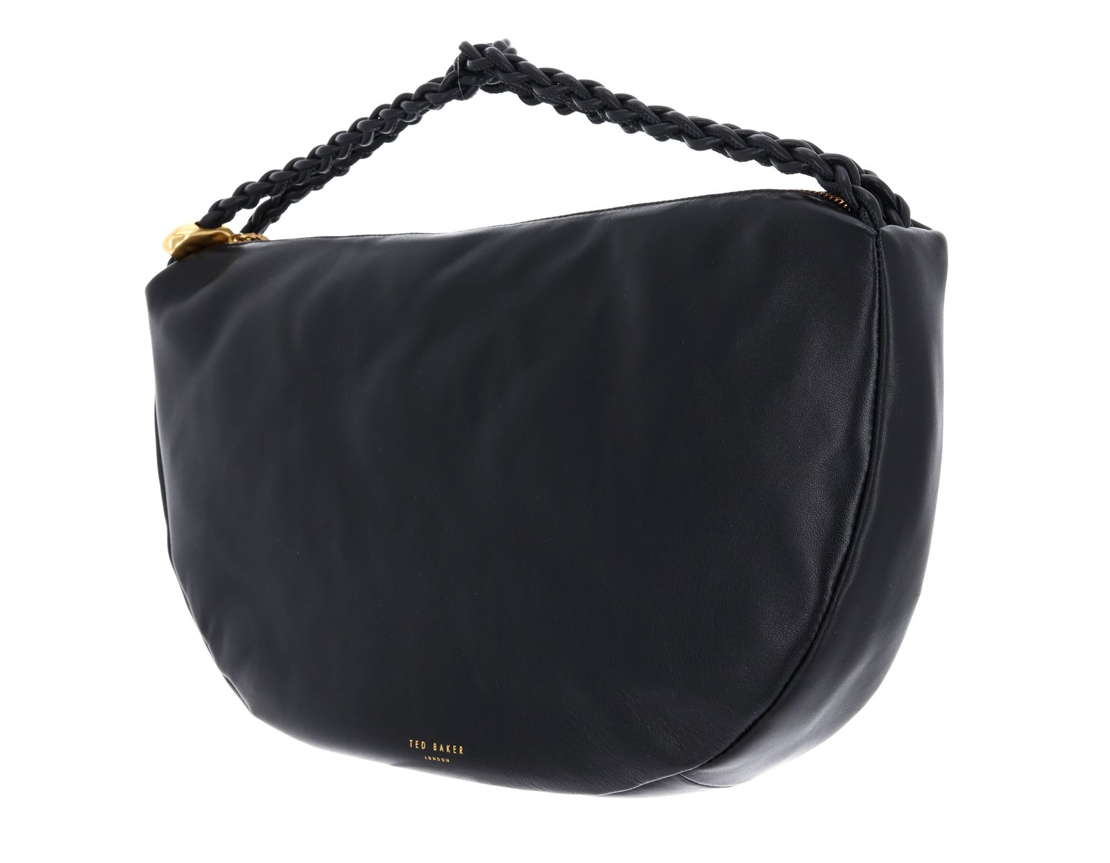 Ted Baker Islo Leather Statement Hardware Large Hobo Bag Black Ted Baker Islo Leather Statement Hardware Large Hobo Bag Black