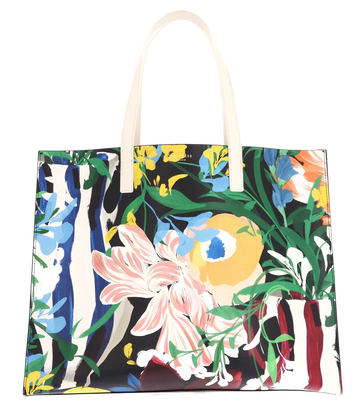 Ted Baker Bouicon Floral Bouquet Printed Extra Large Icon Bag XL Multicol