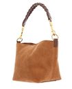 Ted Baker Seleeni Weave Handle Suede Small Bucket bag S Tan Ted Baker Seleeni Weave Handle Suede Small Bucket bag S Tan