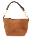Ted Baker Seleeni Weave Handle Suede Small Bucket bag S Tan Ted Baker Seleeni Weave Handle Suede Small Bucket bag S Tan