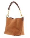 Ted Baker Seleeni Weave Handle Suede Small Bucket bag S Tan Ted Baker Seleeni Weave Handle Suede Small Bucket bag S Tan