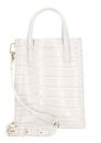 Ted Baker Wenissa Croc Effect Mini Icon Bag Ivory