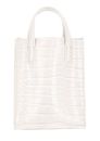 Ted Baker Wenissa Croc Effect Mini Icon Bag Ivory