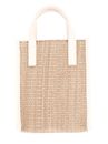 Ted Baker PaulII Faux Raffia Mini Icon Bag Ivory
