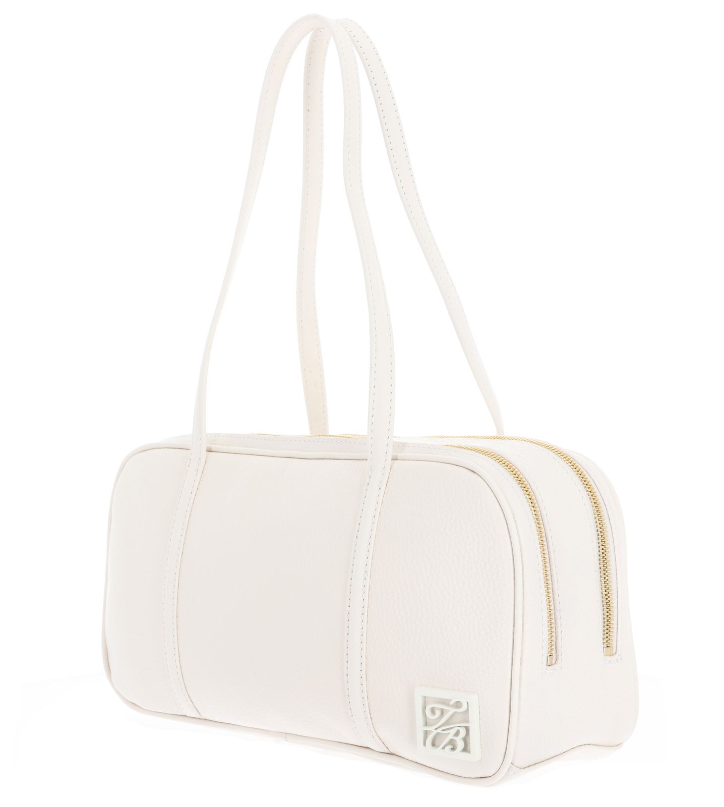 Ted Baker Amylee Double Zip Leather Bowler Bag Ivory Ted Baker Amylee Double Zip Leather Bowler Bag Ivory