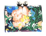 Ted Baker Bouinne Bouquet Printed Leather Small Bobble Purse S Multicol