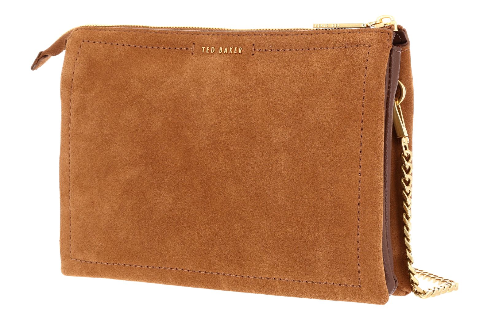 Ted Baker Shalina Webbing Suede Crossbody Bag Brown Ted Baker Shalina Webbing Suede Crossbody Bag Brown