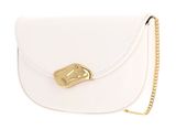 Ted Baker Ddalie Leather Statement Hardware Clutch Ivory