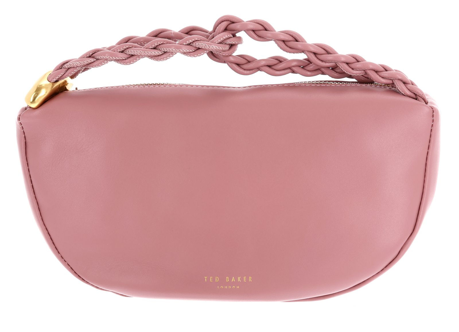 Ted Baker Islah Leather Statement Hardware Medium Hobo Bag Dusky - Pink