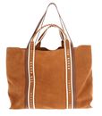 Ted Baker Laurrel Suede Webbing Detail Large Shopper Brown Ted Baker Laurrel Suede Webbing Detail Large Shopper Brown