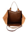 Ted Baker Laurrel Suede Webbing Detail Large Shopper Brown Ted Baker Laurrel Suede Webbing Detail Large Shopper Brown