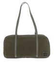 Ted Baker Ammari Double Zip Suede Bowler Bag Dk - Green Ted Baker Ammari Double Zip Suede Bowler Bag Dk - Green