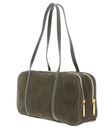 Ted Baker Ammari Double Zip Suede Bowler Bag Dk - Green Ted Baker Ammari Double Zip Suede Bowler Bag Dk - Green