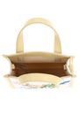 Ted Baker Floscon Canvas Embroidered Mini Floral Icon Bag Natural